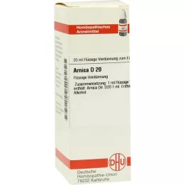 ARNICA D 20 Utspädning, 20 ml