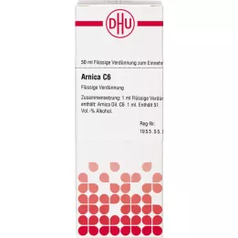 ARNICA C 6 Utspädning, 50 ml