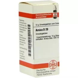 ARNICA D 20 kulor, 10 g