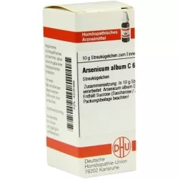 ARSENICUM ALBUM C 6 globuli, 10 g