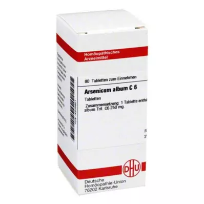 ARSENICUM ALBUM C 6 tabletter, 80 pc ARSENICUM ALBUM C 6 tabletter, 80 pc