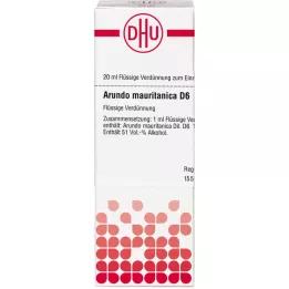 ARUNDO mauritanica D 6 Utspädning, 20 ml