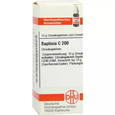 BAPTISIA C 200 globuli, 10 g
