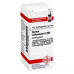 BARIUM CARBONICUM C 200 globuli, 10 g