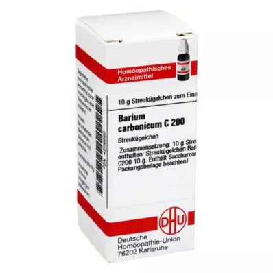 DHU Barium carbonicum C 200 kulor, 10 g DHU Barium carbonicum C 200 kulor, 10 g