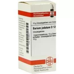 BARIUM JODATUM D 12 kulor, 10 g