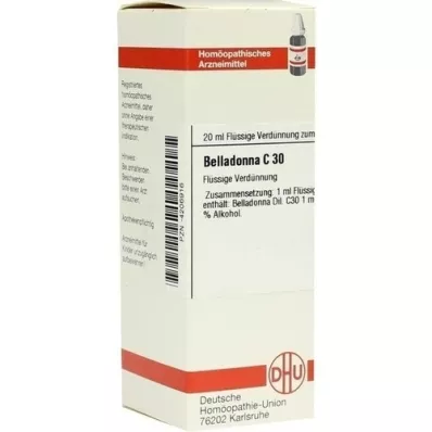 BELLADONNA C 30 utspädning, 20 ml