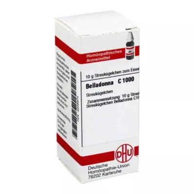 DHU Belladonna C 1000 kulor, 10 g DHU Belladonna C 1000 kulor, 10 g