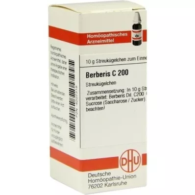 BERBERIS C 200 globuli, 10 g