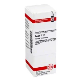 BORAX D 12 Utspädning, 20 ml