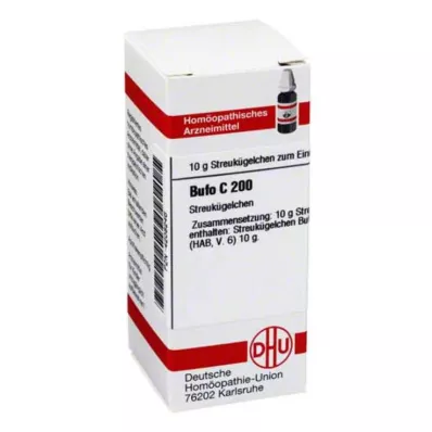 BUFO C 200 globuli, 10 g