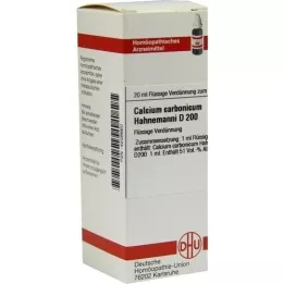 CALCIUM CARBONICUM Hahnemanni D 200 Spädning, 20 ml