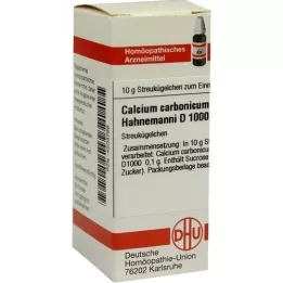 CALCIUM CARBONICUM Hahnemanni D 1000 globuli, 10 g