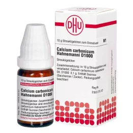 CALCIUM CARBONICUM Hahnemanni D 1000 globuli, 10 g