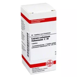 CALCIUM CARBONICUM Hahnemanni C 30 tabletter, 80 st