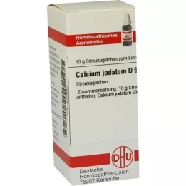 CALCIUM JODATUM D 6 kulor, 10 g