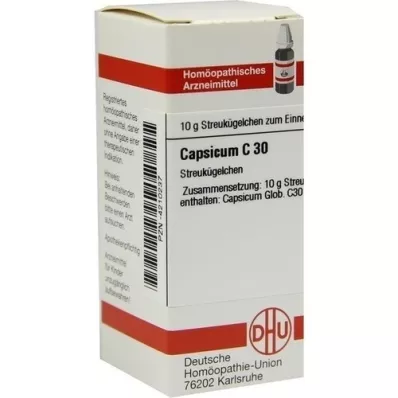 CAPSICUM C 30 globuli, 10 g