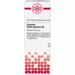 CAPSELLA BURSA pastoris D 3 utspädning, 20 ml