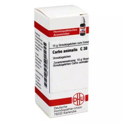 CARBO ANIMALIS C 30 globuli, 10 g CARBO ANIMALIS C 30 globuli, 10 g