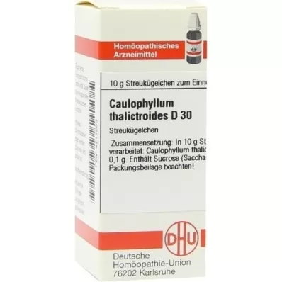 CAULOPHYLLUM THALICTROIDES D 30 globuli, 10 g