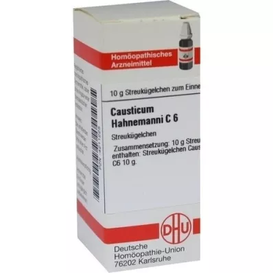 CAUSTICUM HAHNEMANNI C 6 globuli, 10 g