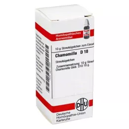 CHAMOMILLA D 10 globuli, 10 g