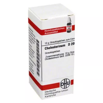 CHOLESTERINUM D 200 globuli, 10 g