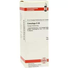 CIMICIFUGA D 30 Utspädning, 50 ml