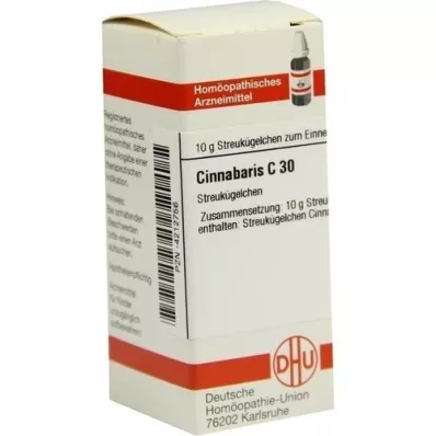 CINNABARIS C 30 globuli, 10 g