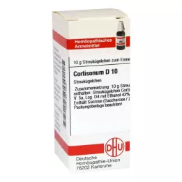 CORTISONUM D 10 globuli, 10 g