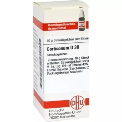 CORTISONUM D 30 globuli, 10 g