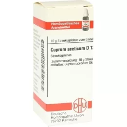 CUPRUM ACETICUM D 12 kulor, 10 g