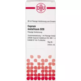 CUPRUM METALLICUM D 20 utspädning, 50 ml