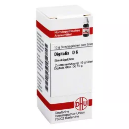 DIGITALIS D 6 kulor, 10 g