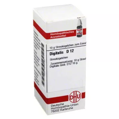 DIGITALIS D 12 kulor, 10 g