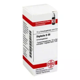 DIGITALIS D 30 globuli, 10 g