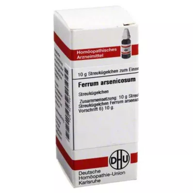 FERRUM ARSENICOSUM D 12 kulor, 10 g