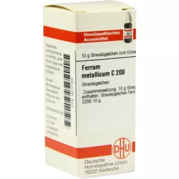 FERRUM METALLICUM C 200 globuli, 10 g