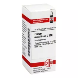FERRUM METALLICUM C 200 globuli, 10 g