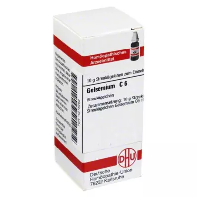 GELSEMIUM C 6 globuli, 10 g GELSEMIUM C 6 globuli, 10 g