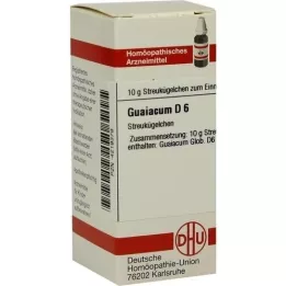 GUAIACUM D 6 kulor, 10 g