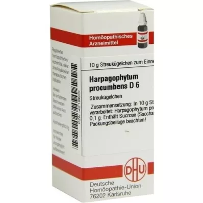 HARPAGOPHYTUM PROCUMBENS D 6 kulor, 10 g