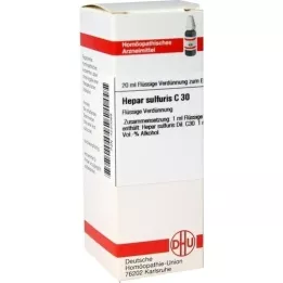 HEPAR SULFURIS C 30 utspädning, 20 ml