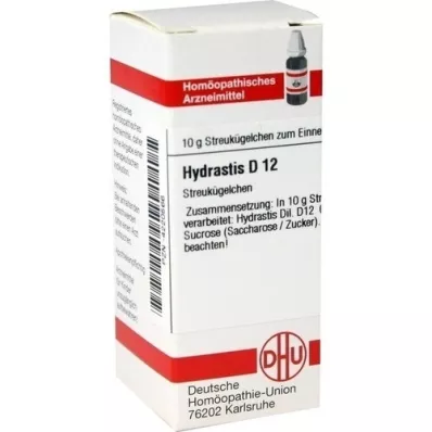 HYDRASTIS D 12 kulor, 10 g