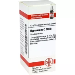 HYPERICUM C 1000 globuli, 10 g