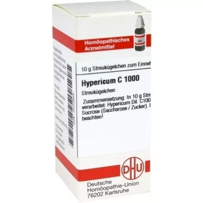 HYPERICUM C 1000 globuli, 10 g