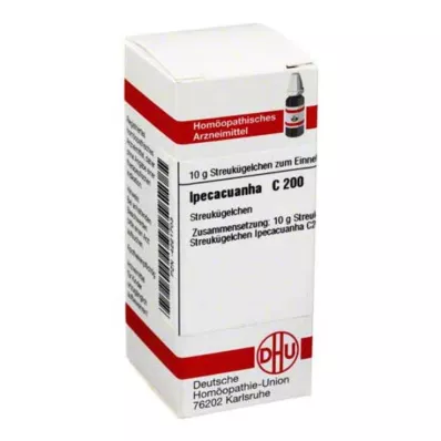IPECACUANHA C 200 globuli, 10 g