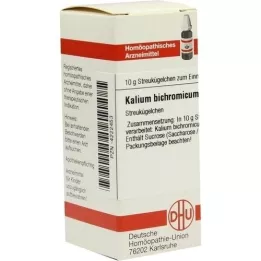 KALIUM BICHROMICUM C 6 globuli, 10 g