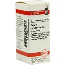 KALIUM CARBONICUM C 6 globuli, 10 g