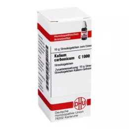 KALIUM CARBONICUM C 1000 globuli, 10 g